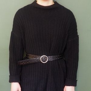 Black Sweater Dress